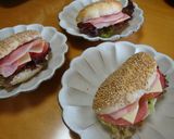 米粉パンのオープンサンド作り方4写真