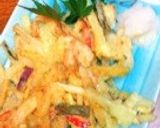 野菜たっぷり・色鮮やか八宝かき揚げ作り方11写真