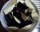 茄子と挽き肉のインド風カレー作り方1写真