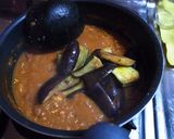 茄子と挽き肉のインド風カレー作り方8写真