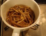 マクロビ薬膳☆金針菜の具沢山鉄分きんぴら作り方1写真