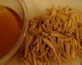 マクロビ薬膳☆金針菜の具沢山鉄分きんぴら作り方3写真