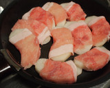 不思議食感～梨の豚肉巻き✿トマトソース✿作り方6写真