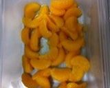 缶詰めのシロップを使った美味しい牛乳寒天作り方4写真