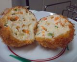 豆腐のコロッケ＊たこ焼き風＊作り方6写真