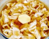 やさしいお味　白菜と豚肉の玉子とじ作り方2写真