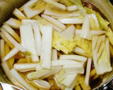やさしいお味　白菜と豚肉の玉子とじ作り方3写真