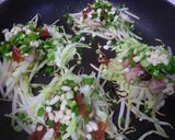 豚ロースと野菜の卵とじ焼き　カレー風味作り方6写真