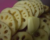 ネパール風★蓮根の黄色いターメリック揚げ作り方1写真