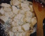 アンチョビとネギの炒り豆腐作り方3写真