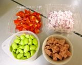 †夏野菜のケークサレ†米粉で挑戦!作り方2写真