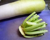 簡単♪ 『大根の葉っぱのお漬物』作り方1写真