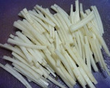 お弁当のすきまに　『大根の皮のゴマ和え』作り方4写真