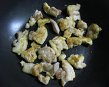 簡単！茄子と鶏肉のカレー炒め作り方5写真