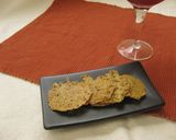 今日のおつまみ。ゴマの焼きチーズ作り方4写真