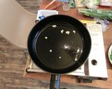 キッチンバサミで豆腐入り豚キムチ作り方2写真