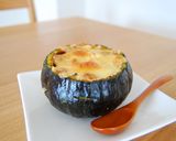 超簡単!!坊ちゃんかぼちゃのグラタン作り方15写真