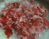 群馬発男のねぎだく吉野家風牛丼温泉卵のせ作り方10写真