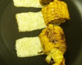 バター醤油味の簡単焼きチーズとうもろこし作り方5写真