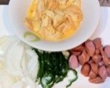 お麩でそうめんチャンプル作り方1写真