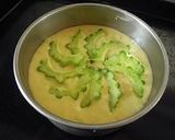 ﾎｯﾄｹｰｷﾐｯｸｽで簡単ゴーヤケーキ♪作り方4写真