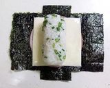 ハムチーズおにぎり作り方3写真