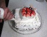 ウエディングケーキ作り方17写真