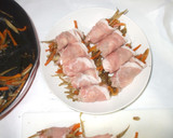 きんぴらごぼう肉巻き♪簡単りメイク豚肉作り方5写真