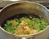 茗荷*三つ葉*わかめのすまし汁作り方4写真