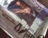 新聞紙の型で四角いしっとりシフォンケーキ作り方5写真