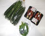 茗荷きゅうりサッパリあえ♪簡単辛子あえ作り方1写真