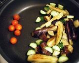 ナスのぶっかけ素麺作り方4写真