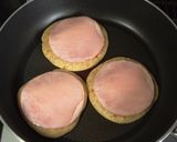ハムとチーズのパンケーキ✿朝ごはんに～♪作り方5写真