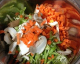 野菜たっぷり♪たまごのお揚げ包み煮作り方1写真
