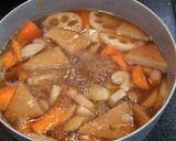 丸天と根菜の煮もの♪作り方3写真