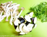お野菜たっぷりグリーンカレー炒め作り方1写真