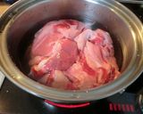 我が家の基本牛すじ煮込み！作り方1写真