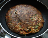 切り干し大根とネギのお好み焼き作り方5写真