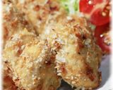 ✿鶏胸肉の粒マスタードマヨ＊パン粉焼き✿作り方5写真