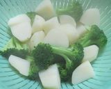 アンチョビソースのほっこりサラダ作り方3写真