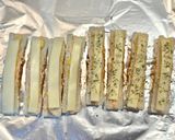 副菜お弁当に。ちくわのたらこマヨコーンチーズ焼き作り方7写真