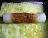 オクラ竹輪の玉子焼き作り方3写真