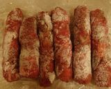 冷凍調理で簡単★牛の葱巻き胡麻照り焼き作り方3写真
