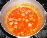 冬瓜とソーセージのトマトソース煮作り方5写真