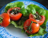 トマトまるごと　カプレーゼ作り方3写真