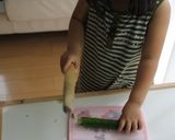 簡単！絶品！きゅうりのピリ辛酢の物作り方1写真