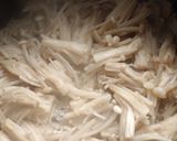 常備菜！ほうれん草とえのき塩にんにく炒め作り方3写真