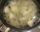 じゃが芋と玉ねぎの味噌スープ風作り方2写真
