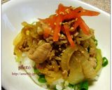 ＊豚の生姜焼き丼＊作り方6写真