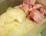 ■アマトリチャーナ風リゾット■作り方1写真